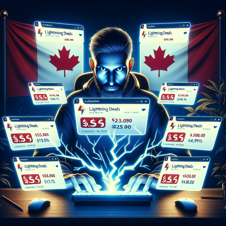 Mastering Amazon Canada’s Lightning Deals