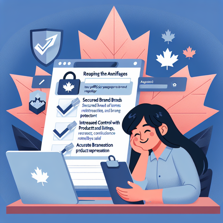 Unlocking the Benefits of Amazon Canada Brand Registry